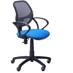 Кресло Байт/АМФ-4 сиденье Сетка черная/спинка Сетка серая