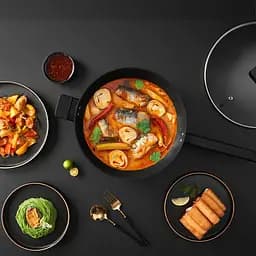 Антипригарна сковорода Xiaomi ZHIWUZHU cooking non-stick wok Mijia custom (MJCG0130) - мініатюра 9