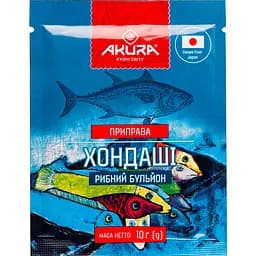Приправа Akura Хондаши рыбный бульон 10 г
