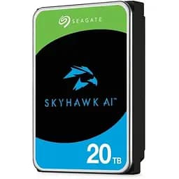 Накопитель HDD Seagate SATA 20,0 ТБ SkyHawk AI Surveillance 7200 об/мин 512 МБ (ST20000VE003)