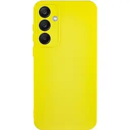 Чохол Lakshmi Silicone Cover Full Camera (A) для Samsung Galaxy S23 FE Жовтий / Flash