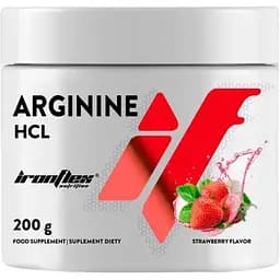 Амінокислота IronFlex Arginine 200 г Полуниця