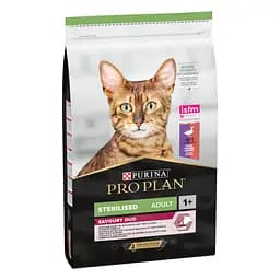 Сухой корм для стерилизованных кошек Purina Pro Plan Sterilised с уткой и печенью 10 кг (12434163)