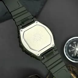 Чоловічий годинник Casio W-216H-3B Темно-Зелений ( AT1141-0120 ) - мініатюра 9