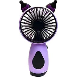 Дитячий портативний USB-вентилятор Куромі бузковий (99013-5)