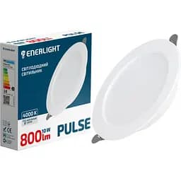 Cвітильник стельовий світлодіодний Enerlight Pulse 10Вт 4000К (PULSE10SMD90N)