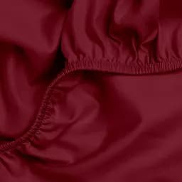 Простирадло Cosas на резинці сатин 80х190х25 merlot, винний (81Satin_Merlot_80x190x25) - мініатюра 2