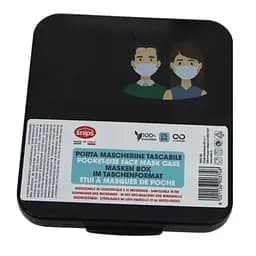 Футляр портативный для хранения масок Snips 11х12.4 см черный (8001136903748_7)