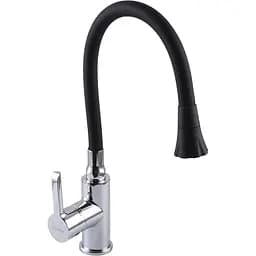 Смеситель для кухни Domino Prestige DPS-203SA-B01 черный (21862)