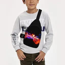 Сумка через плече дитяча CS GO/ Counter-Strike 29х17 см сумка слінг для хлопчика (01935)