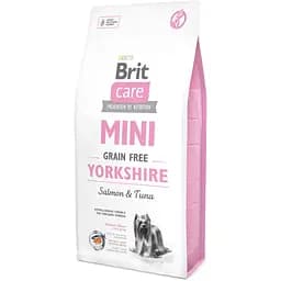 Cухий корм для собак породи йоркширський тер'єр Brit Care Sensitive Grain Free Yorkshire з лососем і тунцем 7 кг