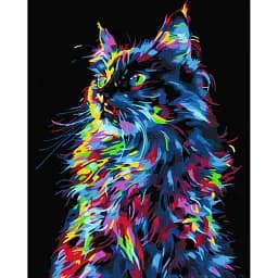Картина за номерами Brushme Магічний котик 40x50 см