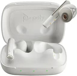 Навушники TWS Poly Voyager Free 60 Earbuds + BT700C + BCHC White - мініатюра 2