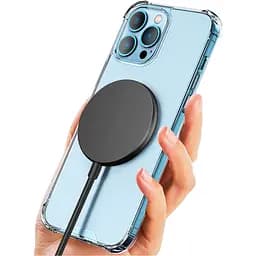 Бездротовий зарядний пристрій WiWU Wi-W007 Strong Magnetic Adsorption with MagSafe Grey (6976195091571) [99970] - мініатюра 5