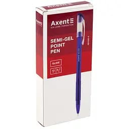 Набір масляних ручок Axent Glide 12 шт. сині (AB1052-02-A) - мініатюра 2