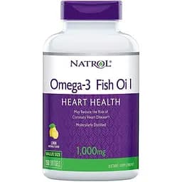 Жирні кислоти Natrol Omega-3 1000 мг 150 капсул