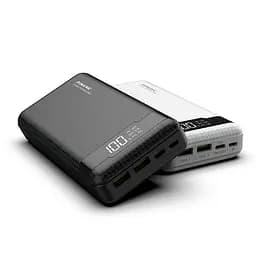 Портативний зовнішній акумулятор Pineng PN-861 20000 mAh Power Bank Чорний - мініатюра 6