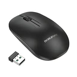 Бездротова миша BOROFONE BG14 Planet 2.4G+Bluetooth чорна