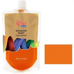 Фарба гуашева Оранжева (905) 200 мл Rosa Studio