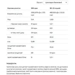 Протеїн Allnutrition Whey Delicious Chocolate with Banana 700 г - мініатюра 2