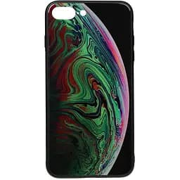 Чохол-накладка Toto Print Glass Space Case Apple iPhone 7 Plus/8 Plus Green