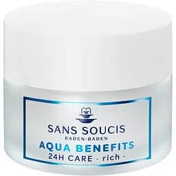 Питательный крем для лица Sans Soucis Aqua Benefits 24h Cream для сухой кожи 50 мл