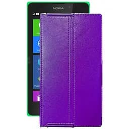 Чохол StatusCASE з екошкіри для планшету Nokia XL Фіолетовий