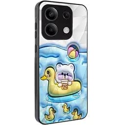 TPU+PC чехол Prisma Fluffie для Xiaomi Redmi Note 13 5G Ducklings