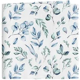 Пелюшкі муслінові Cosas Flowers CS2 75х100 см (MuslinDiapers_FoliageBlueMint_75x100)