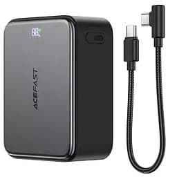 Портативний ЗП Power Bank Acefast M28 22.5W with cable 10000 mAh Black - мініатюра 4
