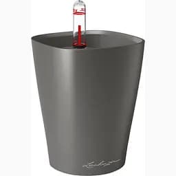 Вазон Lechuza Deltini Міні-Делтіні Преміум 60 антрацитовий металік (14949)