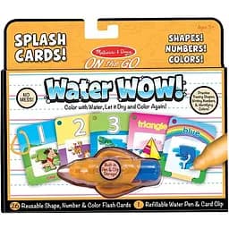 Розмальовка Melissa & Doug Цифри, форми, колір водна чарівна (MD5237)