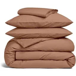 Комплект постільної білизни Cosas Caramel CS1 Євро варена бавовна карамель (13WashedCotton_Caramel_El180x30-Caramel_200)