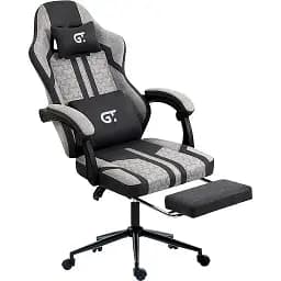 Геймерське крісло GT Racer X-2337 Fabric Gray - мініатюра 4