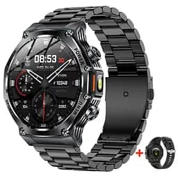 Годинник Smart Surf X Pro Black Steel, 2 ремінця - мініатюра 2