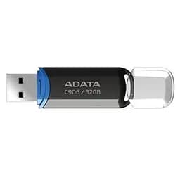 USB флеш накопичувач ADATA 32GB C906 Black USB 2.0 (AC906-32G-RBK) - мініатюра 4