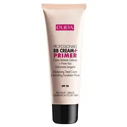 BB-крем Pupa Professionals BB Cream + Primer SPF 20 для комбинированной и жирной кожи тон 01 (Nude) 50 мл