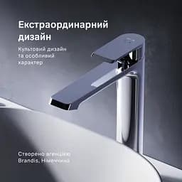 Високий змішувач для умивальника AM.PM Flash хром F9H92000 - мініатюра 3