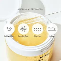 Гелеві тонер-пади для рівного тону Biodance Vita Niacinamide Gel Toner Pad 60 шт. - мініатюра 4