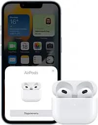 Навушники Apple AirPods 3 with Wireless Charging Case 2021 (MME73) [61449] - мініатюра 5