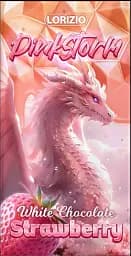 Шоколад Lorizio полуничний білий "PinkStorm" 100 г