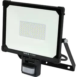 Прожектор Yato SMD LED датчик руху 50 Вт 230 В 4750 лм 75 діодів чорний (YT-818291) - мініатюра 3