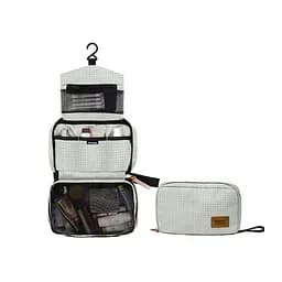 Косметичка Naturehike NH20SN010, розмір L, світло-сіра - мініатюра 2
