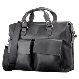 Чоловіча шкіряна сумка SHVIGEL 39х27х10,5 см sum0012568