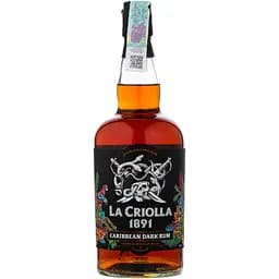 Ром Bardinet La Criolla 1891 Caribbean Dark 40% 0.7л