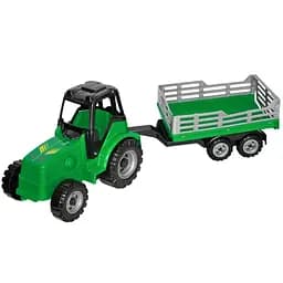 Трактор Tigres Фермер с бортовым прицепом 60 см (40092)
