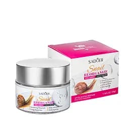 Антивіковий крем для обличчя Sadoer Snail Collagen Reorganizing з муцином равлики 50 г