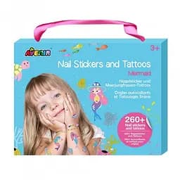 Набор наклеек для тела Avenir Русалки, 260 шт. (NA218204)