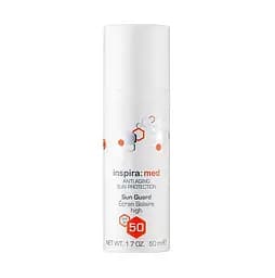 Сонцезахисний антивіковий крем SPF 50 ANTI AGING SUN GUARD Inspira Med 50 мл