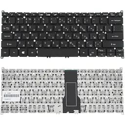 Клавіатура для ноутбука ACER (AS: SF314-54) rus, black, без фрейма (оригінал) - мініатюра 2